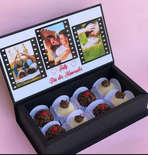 Arquivo de Corte Dia dos Namorados Caixa 8 doces