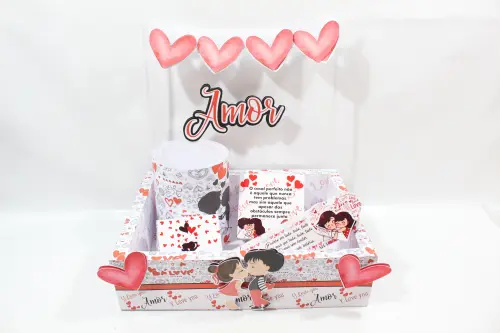 Arquivo de Corte Dia dos Namorados Caixas Personalizadas