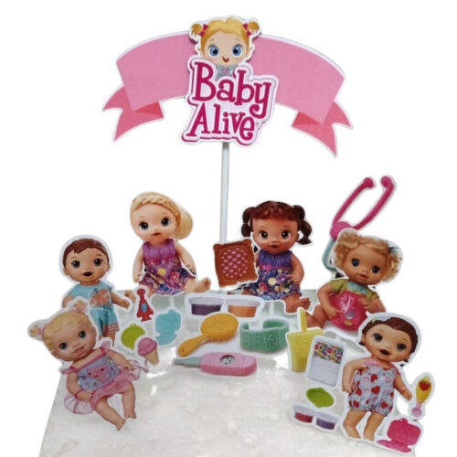 Arquivo Topo de Bolo Baby alive