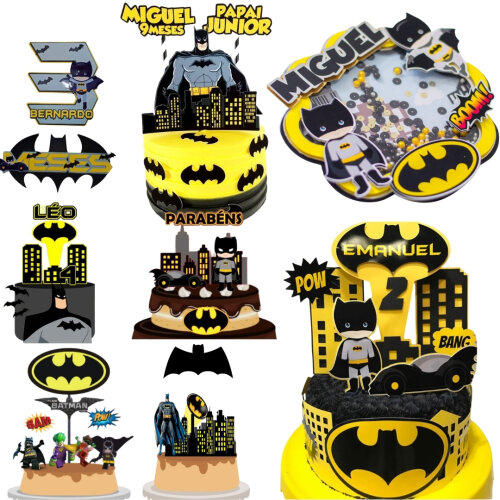 Arquivo Topo de Bolo Batman