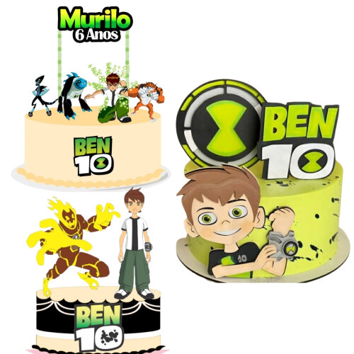 Arquivo Topo de Bolo Ben 10