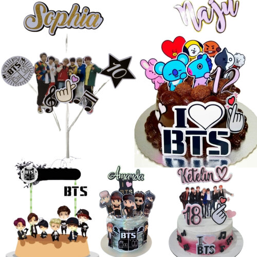 Arquivo Topo de Bolo Bts