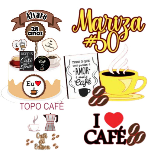 Arquivo Topo de Bolo Café