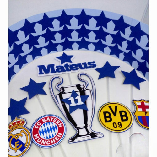 Arquivo Topo de Bolo Champeons league