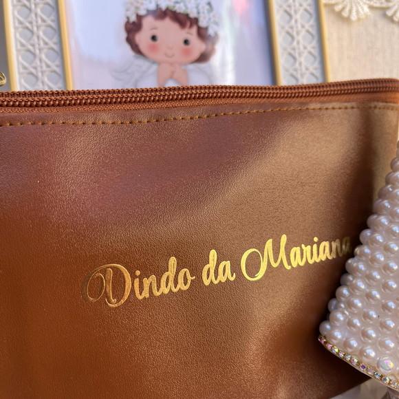 Caixa Convite Padrinho de Batismo Personalizada.