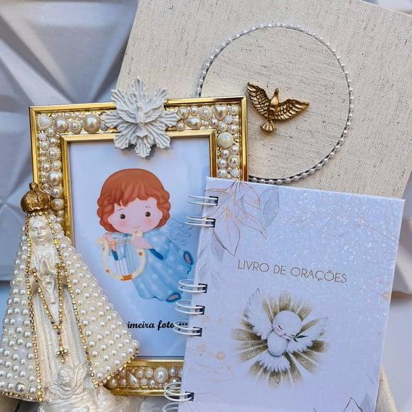 Caixa Convite Personalizada para Padrinhos de Batismo