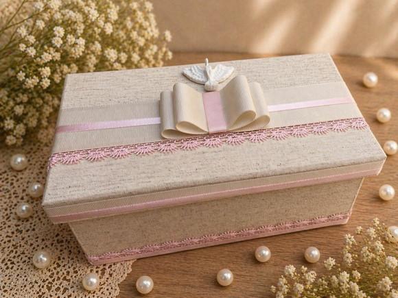 Caixa Convite Personalizada para Padrinhos de Batismo
