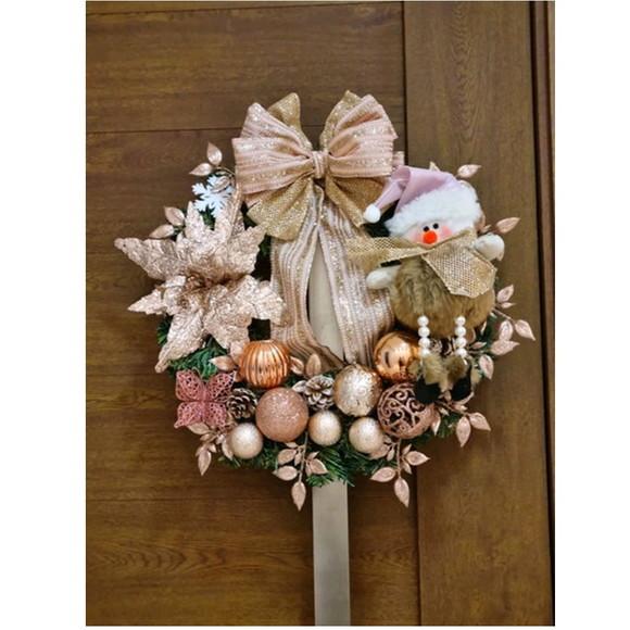 Guirlanda de Natal Rose Gold