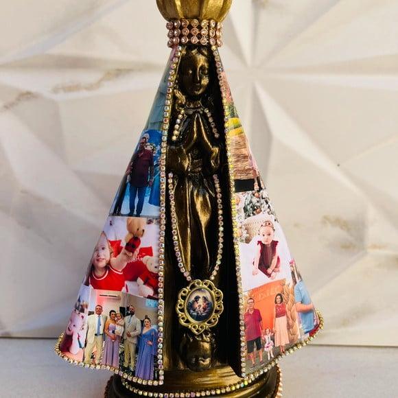 Imagem de Nossa Senhora Aparecida Personalizada com Foto