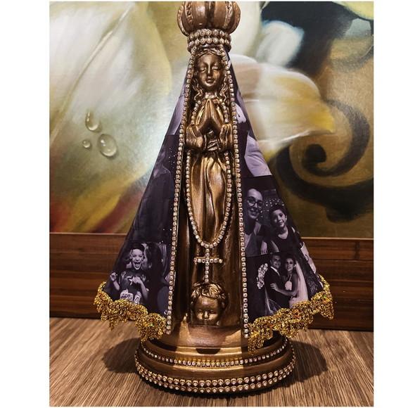 Imagem de Nossa Senhora Aparecida Personalizada com Foto