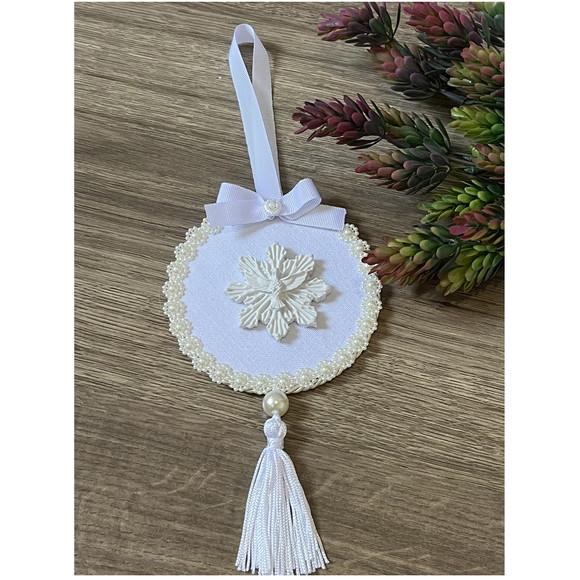 Lembrancinha de Batismo Espírito Santo Branca