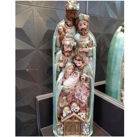 lindo Presépio de Natal decorado e personalizado