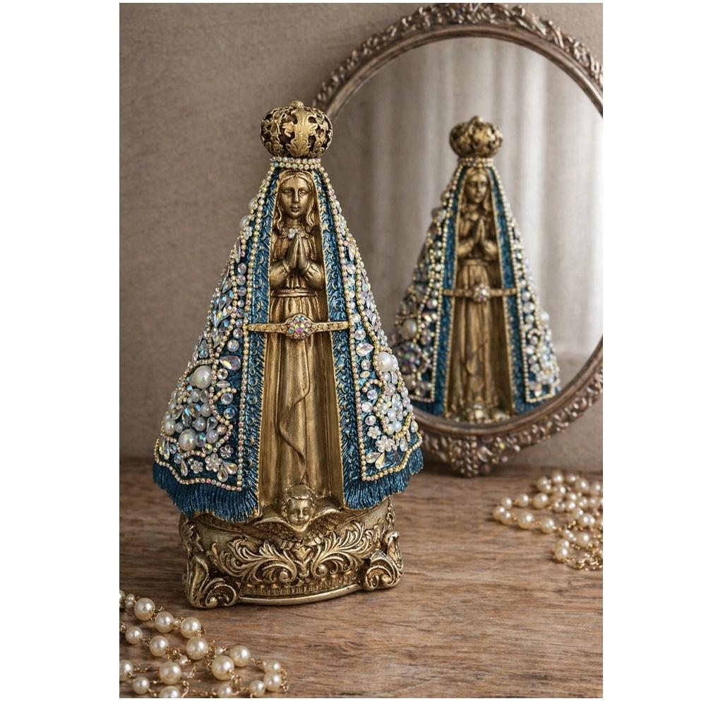 Imagem de Nossa Senhora Aparecida 22 cm Brilho