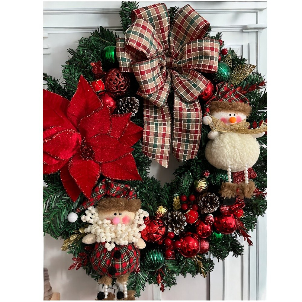 Guirlanda de Porta de Natal