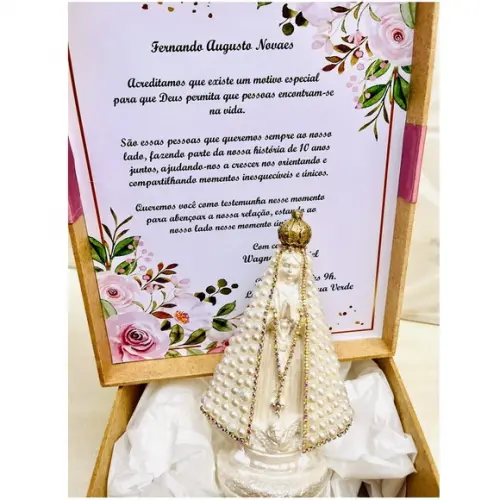Caixa Convite para Padrinhos de Casamento