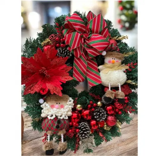 Guirlanda de Natal - Pronta Entrega