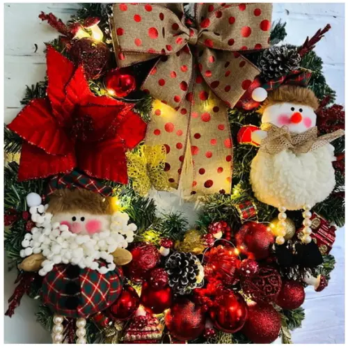 Guirlanda de Natal com Led
