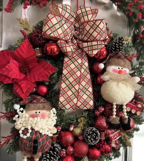 Guirlanda de Natal Decoração Natalina - Fita do Anúncio