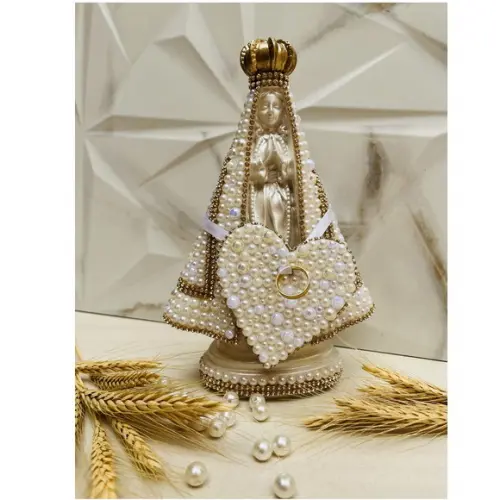Nossa Senhora Aparecida Personalizada para Porta Alianças