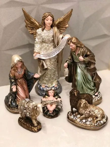 Lindo Presépio de Natal personalizado