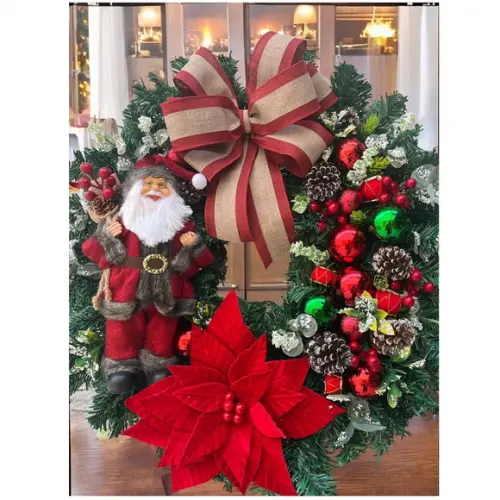 Guirlanda de Natal com Led de brinde