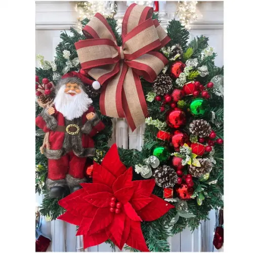 Guirlanda de Natal com Led de brinde
