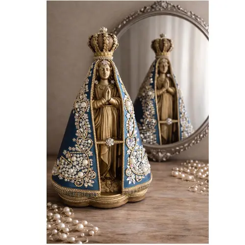 Imagem de Nossa Senhora Aparecida 30 cm Brilho