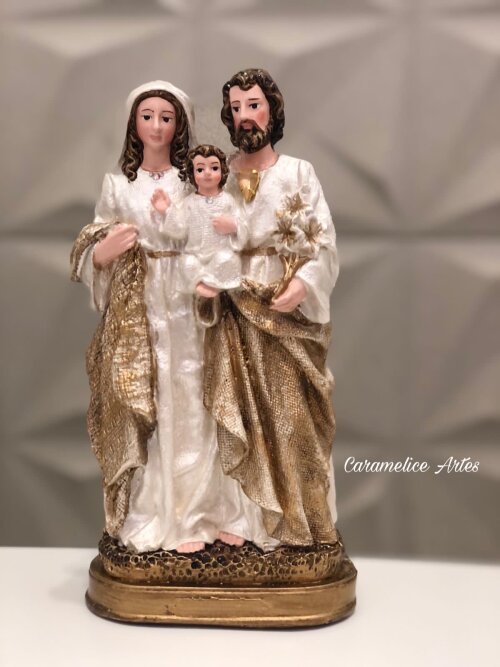 Imagem da Sagrada Família Personalizada para Casamento