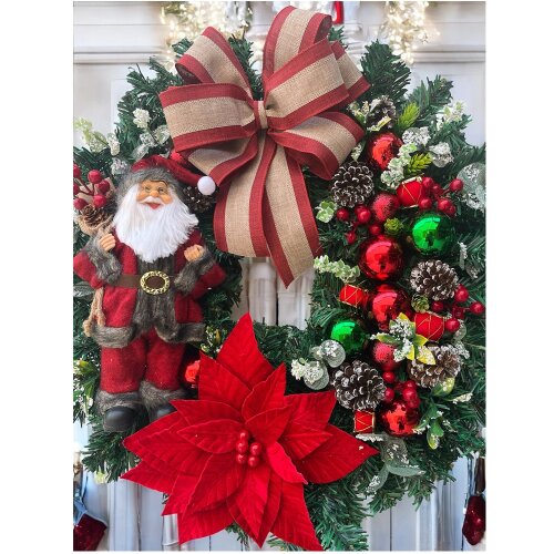 Guirlanda de Natal com Led de brinde
