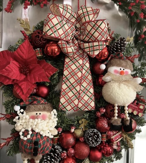 Guirlanda de Natal Decoração Natalina - Fita do Anúncio