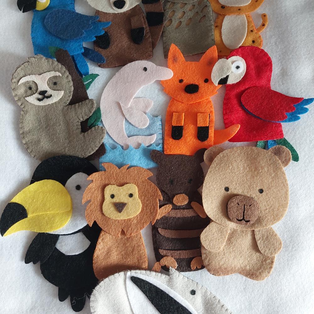 10 Kits Dedoches Fauna