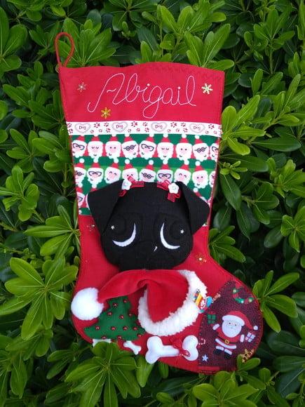 Bota Meia Natal Bichinho de Estimação Pet