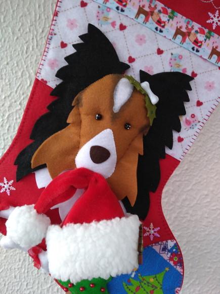Bota Meia Natal Bichinho de Estimação Pet