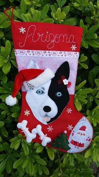 Bota Meia Natal Bichinho de Estimação Pet