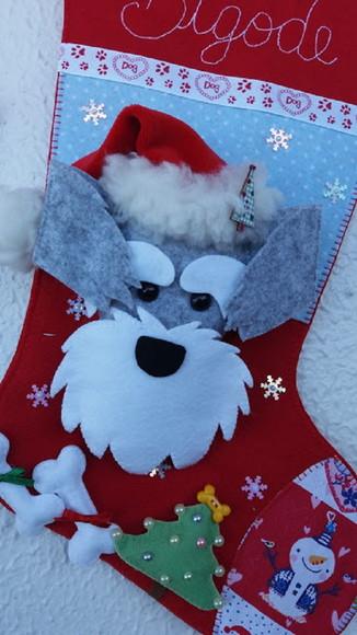Bota Meia Natal Bichinho de Estimação Pet