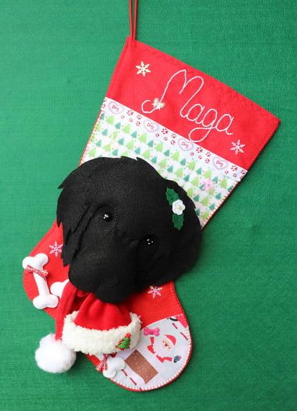Bota Natal Bichinho de Estimação
