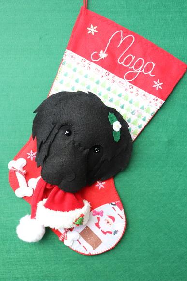 Bota Natal Bichinho de Estimação