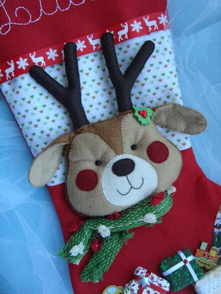 Bota Meia Natal Rena