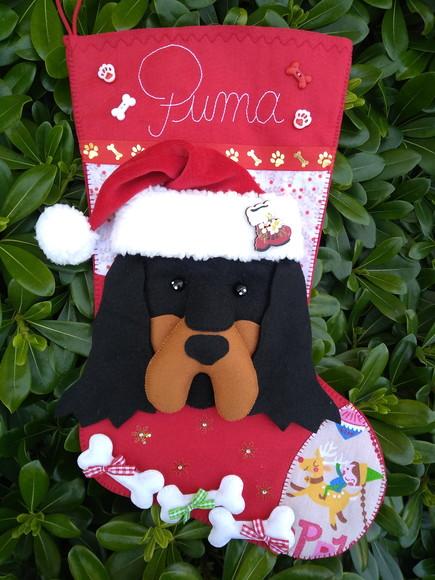 Bota Natal Bichinho de Estimação