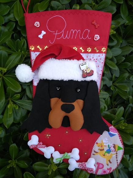Bota Natal Bichinho de Estimação