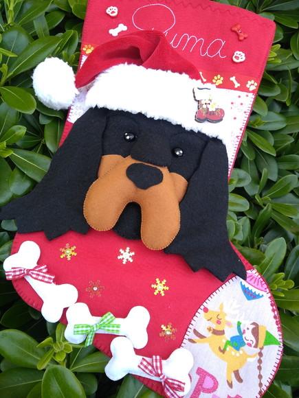 Bota Natal Bichinho de Estimação