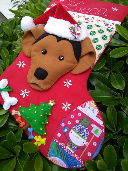 Bota Natal Bichinho de Estimação