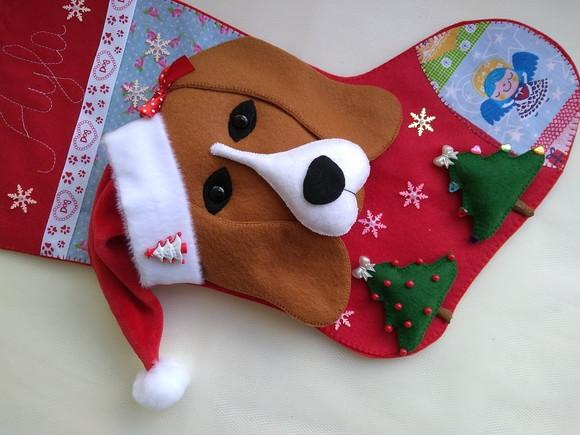 Bota Natal Bichinho de Estimação