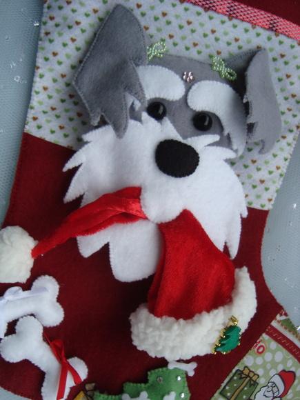 Bota Natal Bichinho de Estimação