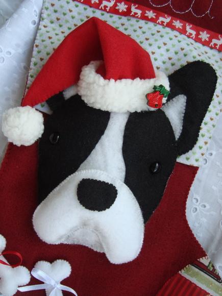 Bota Natal Bichinho de Estimação