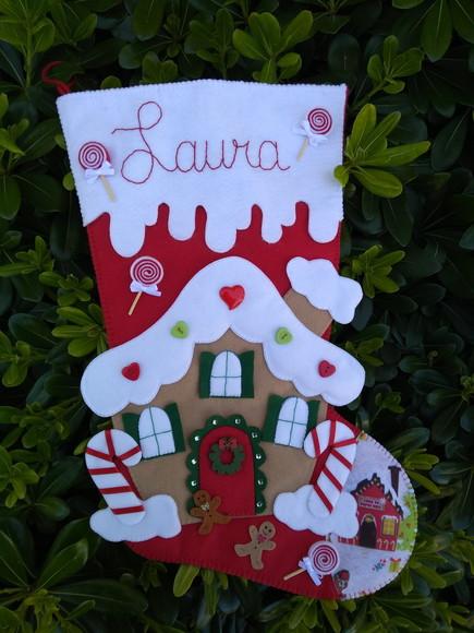 Bota Natal Casinha de Doces