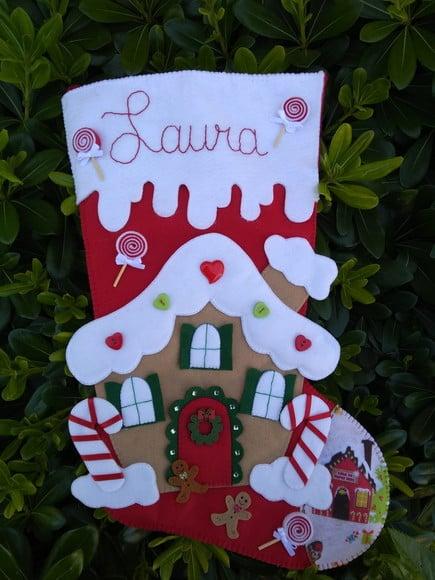 Bota Natal Casinha de Doces