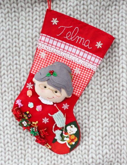 Bota Natal Mamãe Noel