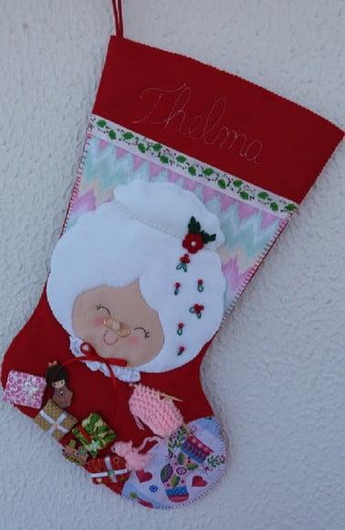 Bota Natal Mamãe Noel