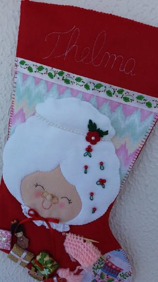 Bota Natal Mamãe Noel